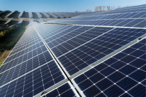 Placas solares en terrezo solar
